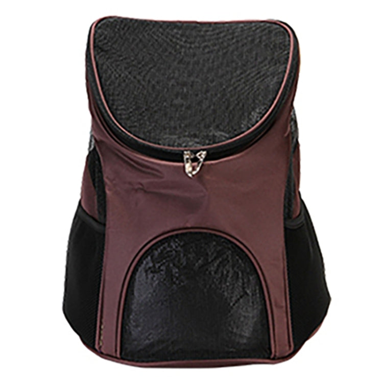 Portable Folding Nylon Breathable Pet Carrier Backpack, Size: 33 x 30 x 24cm, Size: 33 x 30 x 24cm Coffee, Size: 33 x 30 x 24cm Blue, Size: 33 x 30 x 24cm Red, Size: 33 x 30 x 24cm Black
