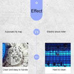 Electronic Automatic Fly Hunter, Environmental Protection Kill Fly, Automatic Fly Hunter White