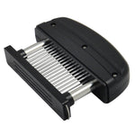 48-Pin Ultra Shrill Needle Stainless Steel Blades Meat Tenderizer for Chicken, Steak, Beef, Pork, Fish, 15x11.3x3.5cm