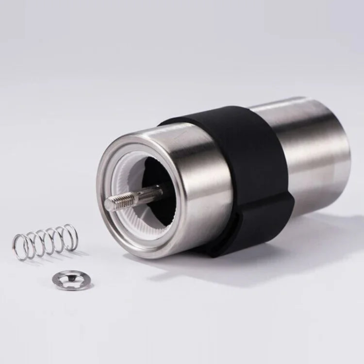 Portable Conical Burr Mill Manual Stainless Steel Hand Crank Coffee Bean Grinder, Capacity: 30g, Capacity: 30g