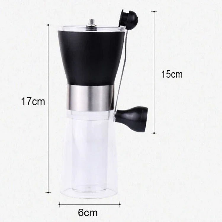 Portable Conical Burr Mill Manual Spice Herbs Hand Grinding Machine Coffee Grinder, Capacity: 36g, Portable Conical