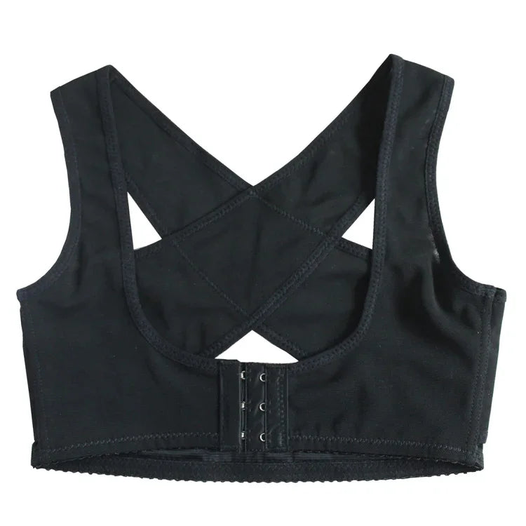Women Ultrathin Kyphosis Correction Shoulder Support Tight-fitting Orthopedic Belt, Size:XL, XL