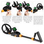 MD1008A Underground Metal Detector Children Toy Detector with LCD Screen, Measuring Range: 10cm, MD1008A