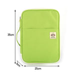 Office Supplies Multi-purpose Zipper Document Folder A4 Storage Bag