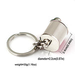 Six-speed Manual Shift Gear Keychain Key Ring Holder