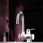 3s Fast Heat Electrothermal Rotatable Faucet Water Tap with Digital Display, 220V, Size: L, Digital Display / Size: L