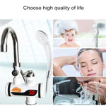 3s Fast Heat Electrothermal Rotatable Faucet Water Tap with Digital Display, 220V, Size: S, Digital Display / Size: S