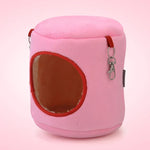 Flannel Cylinder Pet House Warm Hamster Hammock Hanging Bed Small Pets Nest, S, Size:10*9*9cm, Size:10*9*9cm