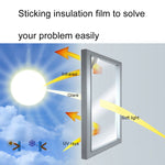 UV Reflective One Way Privacy Decoration Glass Window Film Sticker, Width: 40cm, Length: 1m, Width: 40cm
