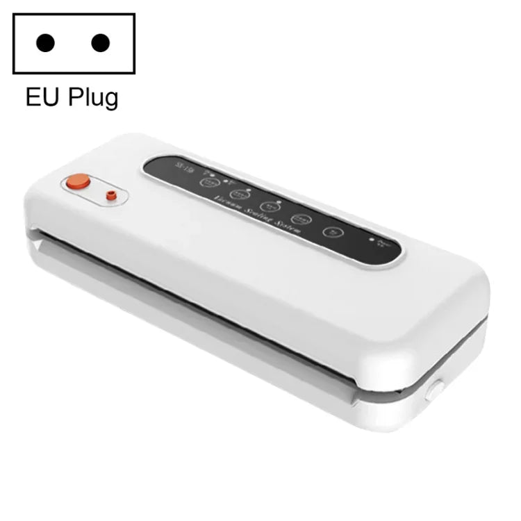 Household Commercial Food Vacuum Plastic Packaging Machine Sealer Closer Machine, EU Plug, Food EU Plug (Black), Food EU Plug (White)