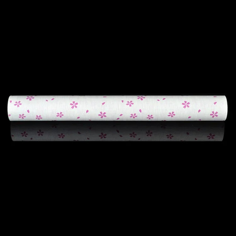 Powder Cherry Blossom Creative 3D Stone Brick Decoration Wallpaper Stickers Bedroom Living Room Wall Waterproof Wallpaper Roll, Size: 45 x 1000cm, Powder cherry blossom