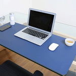 Multifunction Business Double Sided PU Leather Mouse Pad Keyboard Pad Table Mat Computer Desk Mat, Size: 120 x 60cm, Size: 120 x 60cm(Silver Grey), Size: 120 x 60cm(Black Red), Size: 120 x 60cm, Size: 120 x 60cm(Green + Silver)                         ...