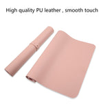 Multifunction Business PU Leather Mouse Pad Keyboard Pad Table Mat Computer Desk Mat, Size: 60 x 30cm, Size: 60 x 30cm(Baby Blue), Size: 60 x 30cm(Apricot), Size: 60 x 30cm(Black), Size: 60 x 30cm(Pink), Size: 60 x 30cm(Green)                          ...