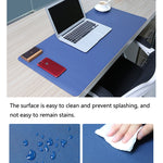 Multifunction Business PU Leather Mouse Pad Keyboard Pad Table Mat Computer Desk Mat, Size: 80 x 40cm, Size: 80 x 40cm(Green), Size: 80 x 40cm(Sapphire Blue), Size: 80 x 40cm(Baby Blue), Size: 80 x 40cm(Apricot), Size: 80 x 40cm(Black)                 ...