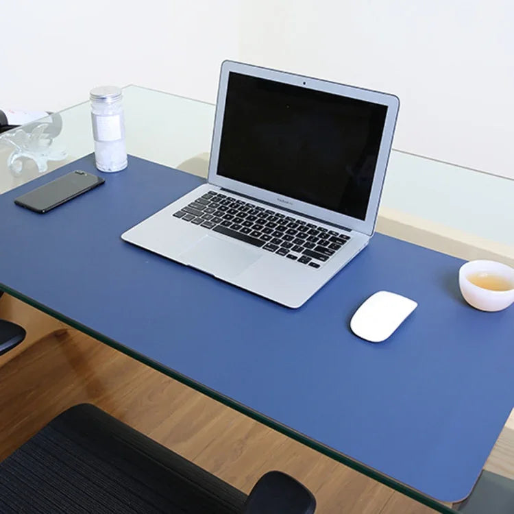 Multifunction Business PU Leather Mouse Pad Keyboard Pad Table Mat Computer Desk Mat, Size: 90 x 45cm, Size: 90 x 45cm(Black), Size: 90 x 45cm(Pink), Size: 90 x 45cm(Green), Size: 90 x 45cm(Sapphire Blue), Size: 90 x 45cm(Baby Blue)                    ...