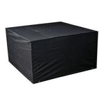 Anti-UV Waterproof Dust-proof 210D Oxford Cloth Folding Table Chairs Protective Cover Outdoor Furniture Set Cover, Size: 213*132*74cm(Black), Size: 213*132*74cm