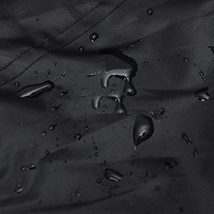 Anti-UV Waterproof Dust-proof 210D Oxford Cloth Folding Table Chairs Protective Cover Outdoor Furniture Set Cover, Size: 242*162*100cm(Black), Size: 242*162*100cm