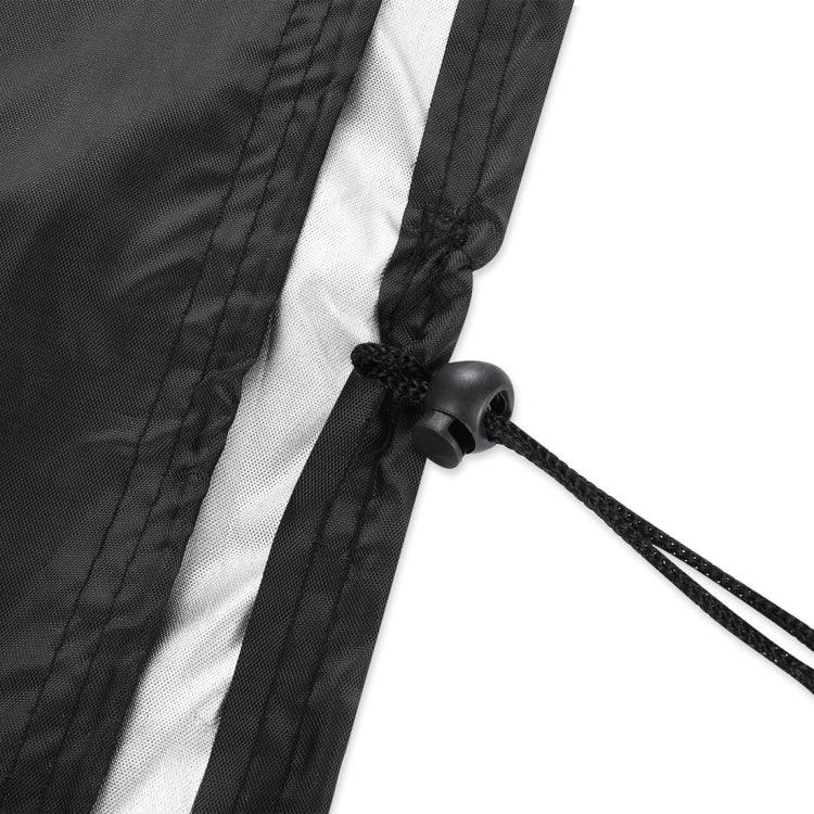 Anti-UV Waterproof Dust-proof 210D Oxford Cloth Folding Table Chairs Protective Cover Outdoor Furniture Set Cover, Size: 250*250*90cm(Black), Size: 250*250*90cm