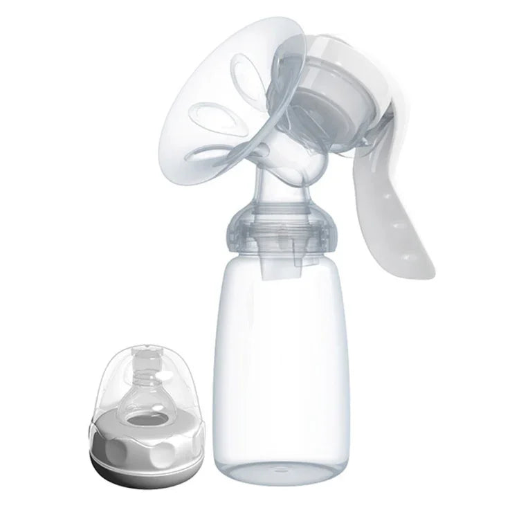 REAL BUBEE Maternity Products PP Manual Suckling Breast Milk Pump for Mama, Manual Breast Pump