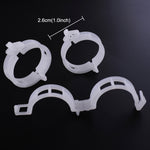 500 PCS 25mm Plastic Fixed Tie Clip Hanging Crane Folder Vines Plant Fixed Clip, 500 PCS