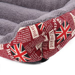 Candy Color Four Seasons Genuine Warm Pet Dog Kennel Mat Teddy Dog Mat, Size: L, 66×50×14cm, Size: L