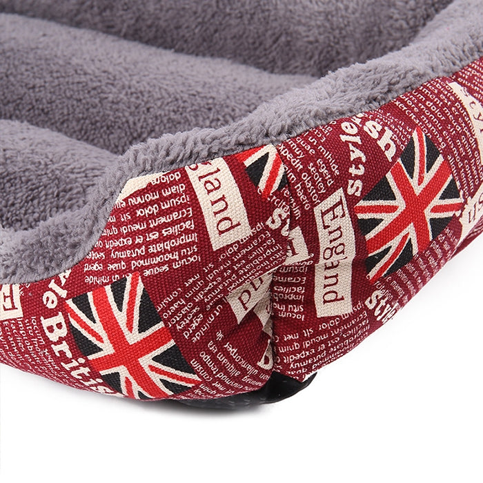 Candy Color Four Seasons Genuine Warm Pet Dog Kennel Mat Teddy Dog Mat, Size: L, 66×50×14cm, Size: L