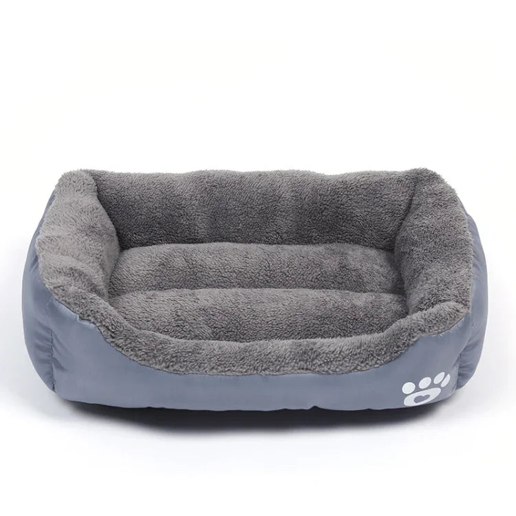 Candy Color Four Seasons Genuine Warm Pet Dog Kennel Mat Teddy Dog Mat, Size: M, 54×42×12cm, Size: M
