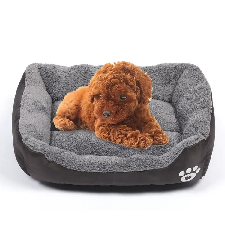 Candy Color Four Seasons Genuine Warm Pet Dog Kennel Mat Teddy Dog Mat, Size: XL, 80×60×16cm, Size: XL