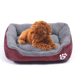 Candy Color Four Seasons Genuine Warm Pet Dog Kennel Mat Teddy Dog Mat, Size: XXL, 95×72×18cm, Size: XXL