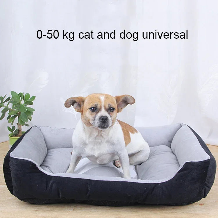 Dog Bone Pattern Big Soft Warm Kennel Pet Dog Cat Mat Blanket, Size: XXS, 45×30×15cm, Size: XXS