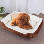 Dog Bone Pattern Big Soft Warm Kennel Pet Dog Cat Mat Blanket, Size: M, 70×50×15cm, Size: M