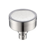 Removable and Washable 304 Stainless Steel Round Pressurized Top Spray Shower Head, Size: 80mm, Pattern C