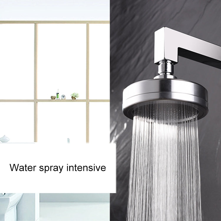 Removable and Washable 304 Stainless Steel Round Pressurized Handheld Shower Head, Size: 117mm, Pattern E