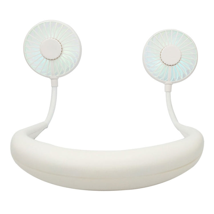 Creative Mini Hanging Neck Type Fan Outdoor LED Fan, F008 (Black), F008, F008 (Blue), F008 (White)
