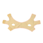 Lycra Flesh Color Breathable Skin Care And Lift Reduce Double Chin Mask Face Belt, Size: XL, Size: XL