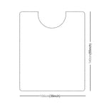 Hair Salons Waterproof Cloth Adult Haircut Hair-coloring Shaved Cloth Apron in Random Delivery