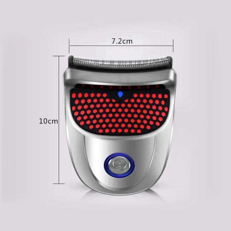 HJ-2018 Men Electric Shaver Fader Self-help Hair Clipper with Wai Cloth + Sponge, Standard Version, CN Plug, with Wai Cloth + Sponge