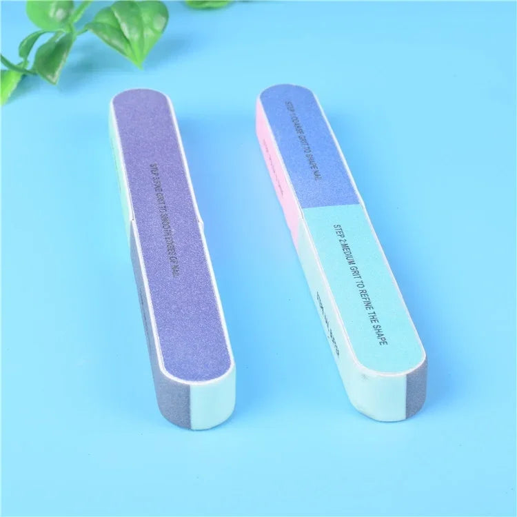 10pcs Seven Sided Polishing Bar Nail File Buffers Polisher for Fingernails and Toenails, 1 PCS Seven Sided
