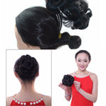 Wig Ball Head Flower Hairpin Hair Bag Wig Headband for Bride, 2M33#, BUG#, 1#, 2#, 33#, 0906#, 73C#, 2M30#, 04C#