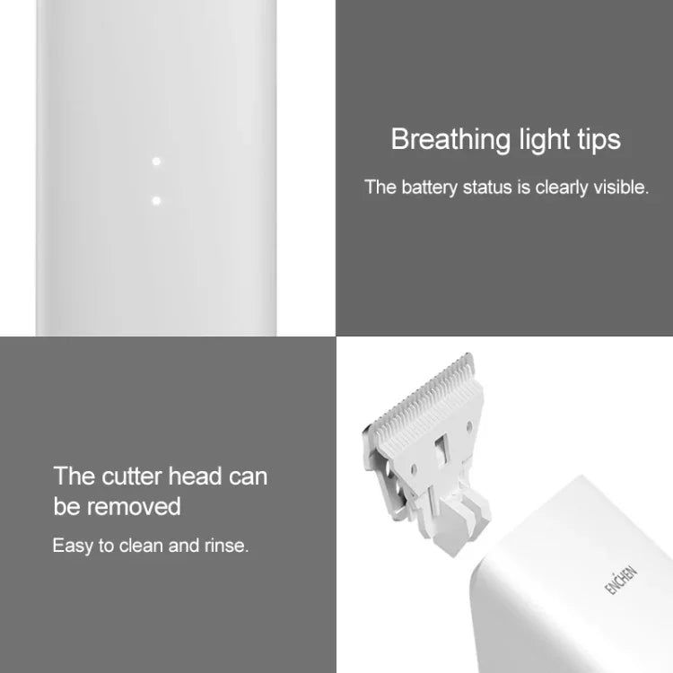 Original Xiaomi Enchen Boost Intelligent Fast Charging Electric Hair Trimmer Haircut Machine