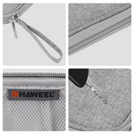 HAWEEL Electronic Organizer Storage Bag for Cellphones, Power Bank, Cables, Mouse, Earphones, Digital Organizer