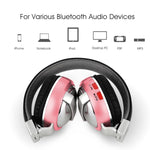 BTH-868 Stereo Sound Quality V4.2 Bluetooth Headphone, Bluetooth Distance: 10m, Support 3.5mm Audio Input & FM
