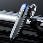 M81 CVC Noise Reduction Unilateral Business Ear-mounted Bluetooth Earphone, Support Siri & One for Two