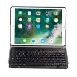 A09 Bluetooth 3.0 Ultra-thin ABS Detachable Bluetooth Keyboard Leather Tablet Case for iPad Air / Pro 10.5 inch (2019), with Holder
