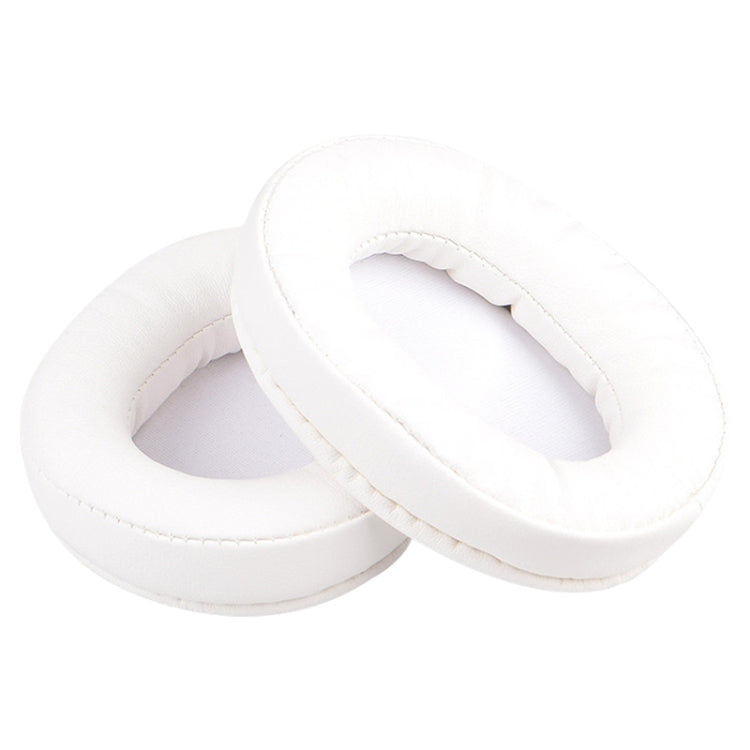 1 Pair Leather Sponge Protective Case for Steelseries Arctis 3 Pro  / Ice 5 / Ice 7 Headphone (White), IP6D2519A, IP6D2519B, IP6D2519C, IP6D2519D, IP6D2519E, IP6D2519F