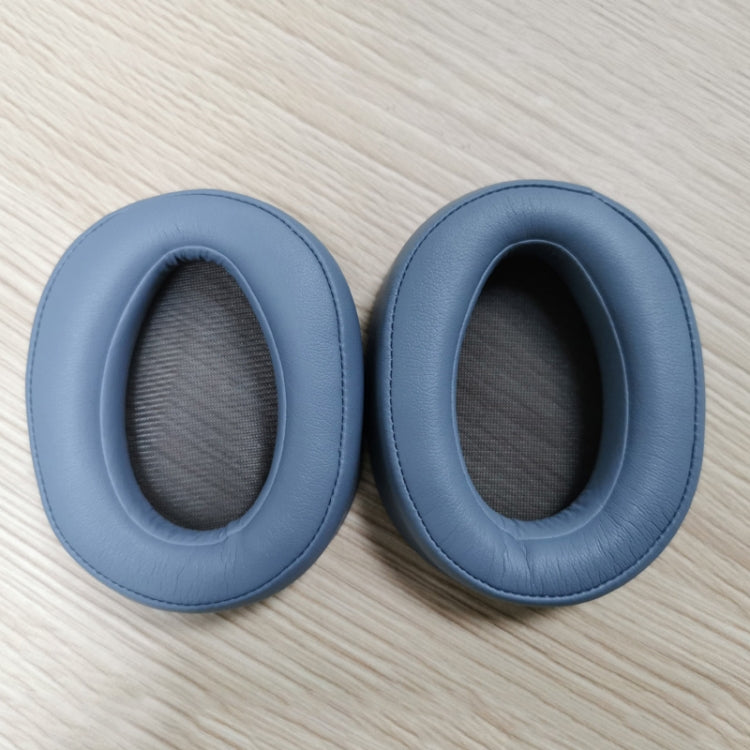 2 PCS For Sony MDR-100ABN / WH-H900N Earphone Cushion Cover Earmuffs Replacement Earpads with Mesh