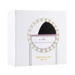 Charging Selfie Beauty Light For iPhone, Galaxy, Huawei, Xiaomi, LG, HTC and Other Smart Phones with Adjustable Clip & USB Cable