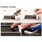 For iPhone 7 Plus Silk Printing Screen Protector 0.26mm 9H Surface Hardness 2.5D Explosion-proof Tempered Glass Screen Film
