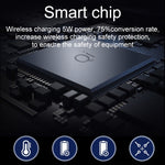 OJD-36 QI Standard 10W Lighting Wireless Charger Rubber Mouse Pad, Size: 26.2 x 19.8 x 0.65cm