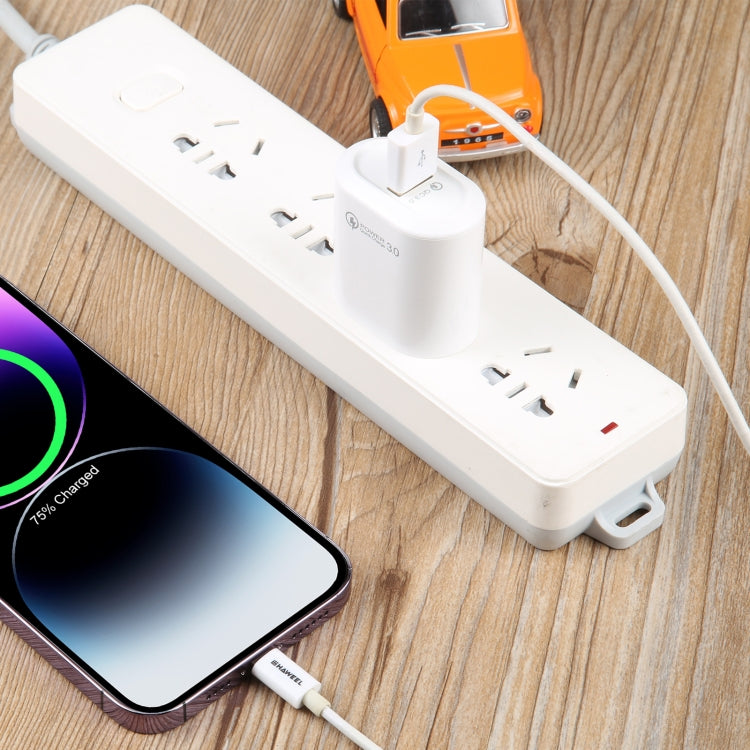 LZ-2117 18W QC3.0 3.1A USB Fast Charger, US Plug, US Plug